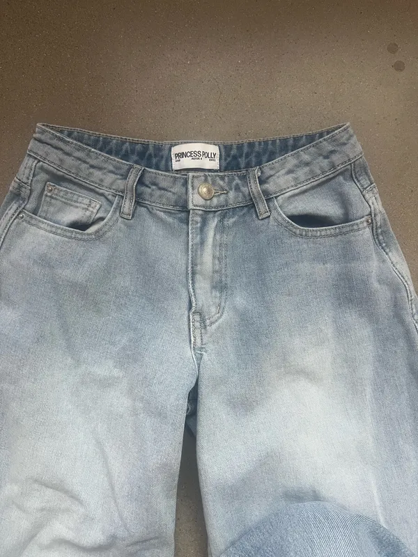 princess polly low rise baggy jeans - Image 2