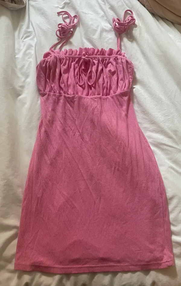 Tiger Mist Hot Pink Summer Dress - Image 2