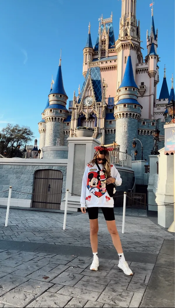 Mickey and Minnie Disney Valentines Sweatshirt - Image 2