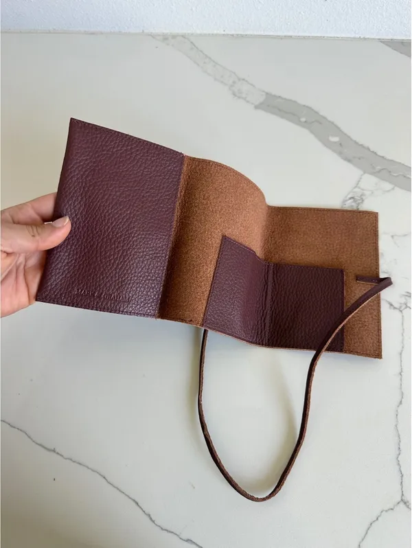 mark and graham cord organizer leather charger roll up - Image 5