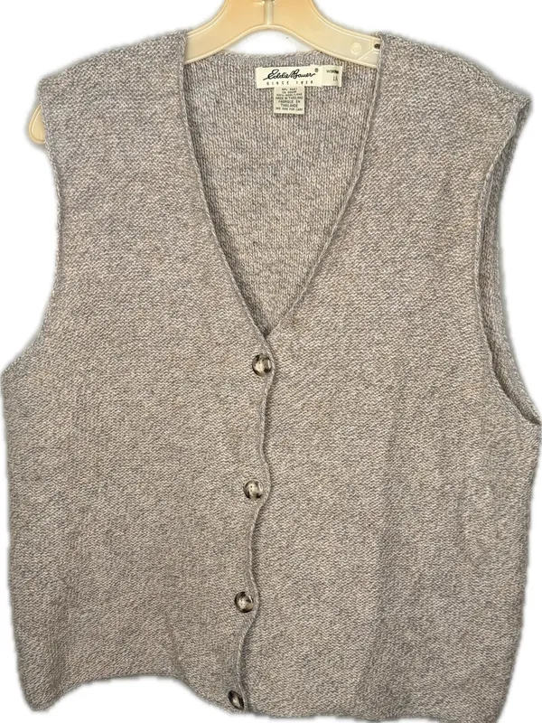 Eddie Bauer Wool Sweater Vest - Image 2