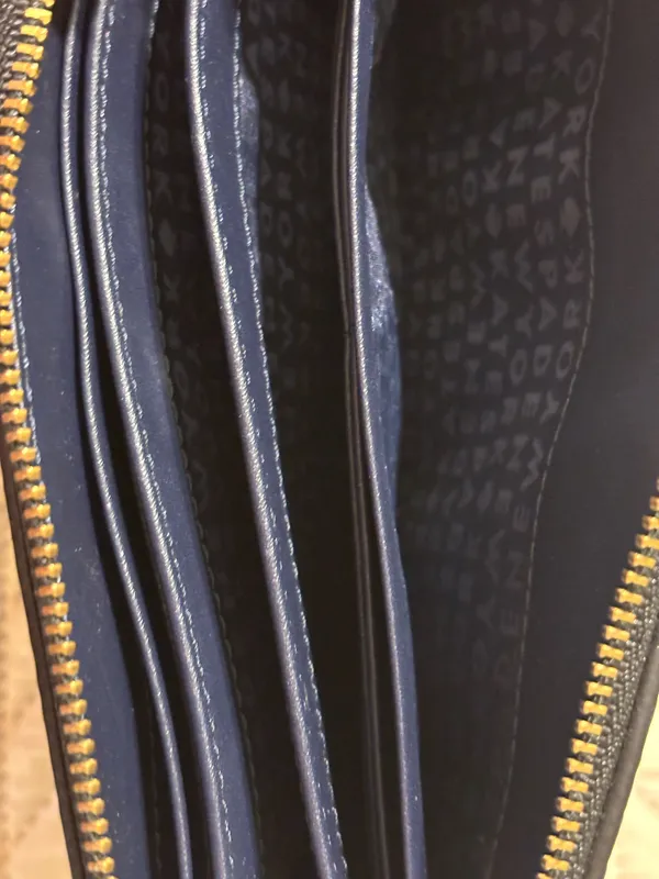 Kate Spade Wallet Leather Navy - Image 4