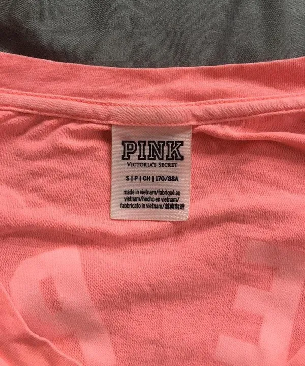 Victoria's Secret Vintage Pink Campus Tee - Image 6