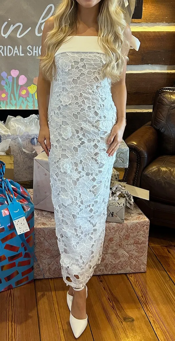 Petal and Pup lace midi dress - Image 3