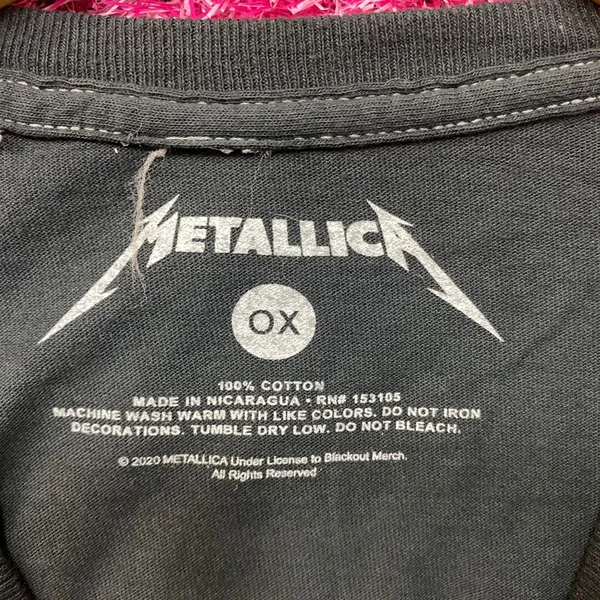 Metallica Master Of Puppets 1986 T-Shirt Medium - Image 4