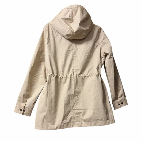 Hunter Original Khaki Smock Water‎ Resistant Hooded Rain Jacket NEW - Image 4