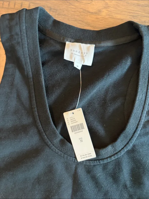 New With Tags Anthropologie Sundays Miced Media Dress Sz M - Image 4
