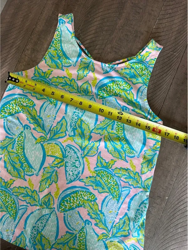 Lilly Pulitzer Kristen Swing Tank Top in Urchin Pink Vitamin Sea Women’s Small - Image 10