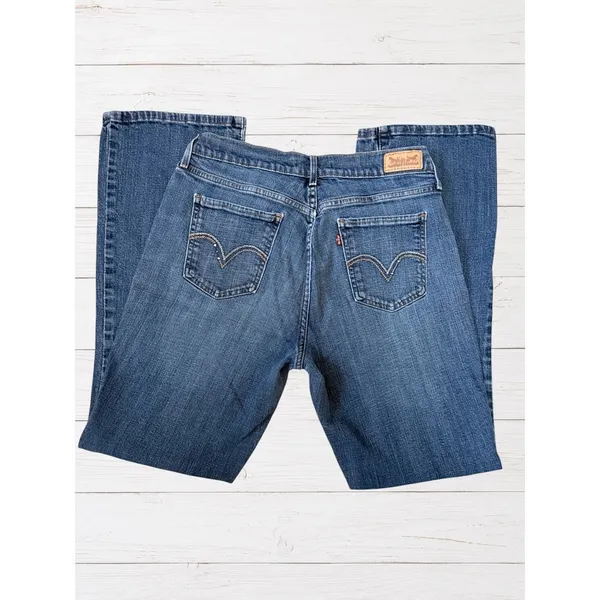 Levi's‎ 515 Bootcut Jeans Women's 8 W29 Medium Wash Stretch Denim - Image 2