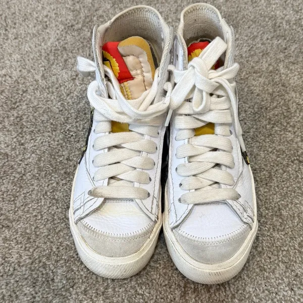 Nike Blazer women's 9 mens 7.5 Mid 77 jumbo sunflower sneakers 2667 - Image 7