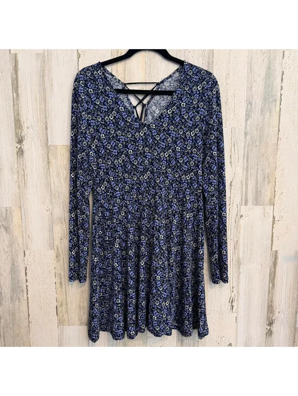 Women's XL Dress Floral Long Sleeve Babydoll Dress (fits smaller) - Image 2