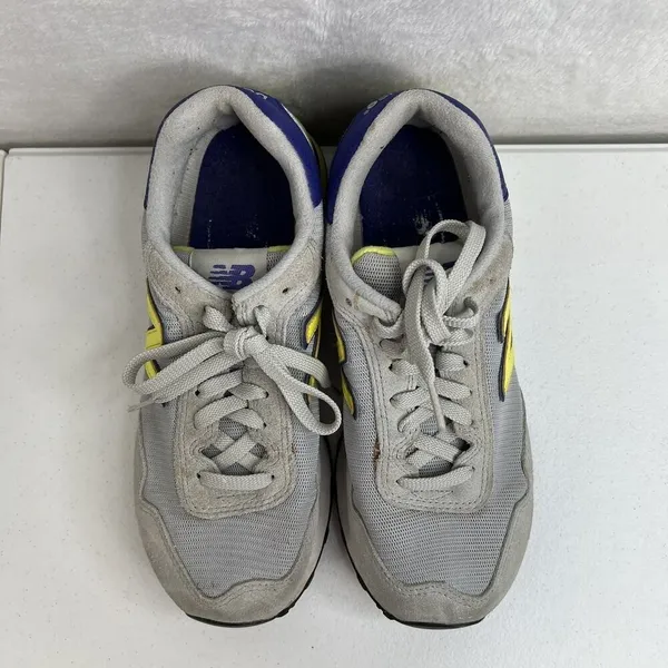 New Balance Size‎ 8 515 Sneakers Shoes Gray Suede Mesh Running WL515AAC Retro - Image 6