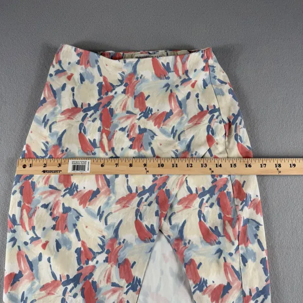 Abercrombie & Fitch Abstract Floral Midi Skirt XS - Image 6