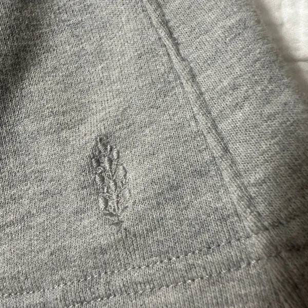 Free People Movement Close Call Gray Oversized Hooded Sweatshirt; size large - Image 10
