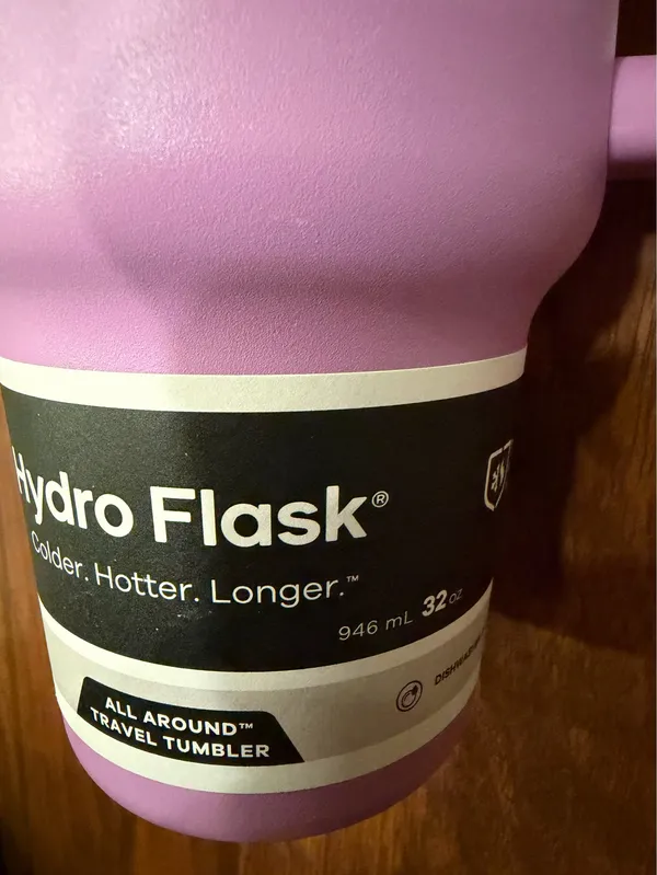 New Hydro Flask Tumbler Purple - Image 3