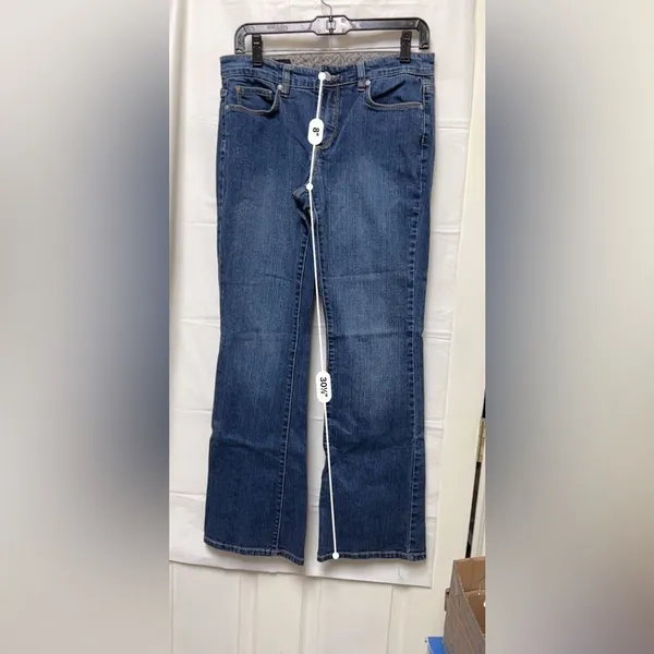 Ashley Bootcut‎ Jeans Womens Size 6 Blue Denim Bootcut Mid Rise CFR-C - Image 3