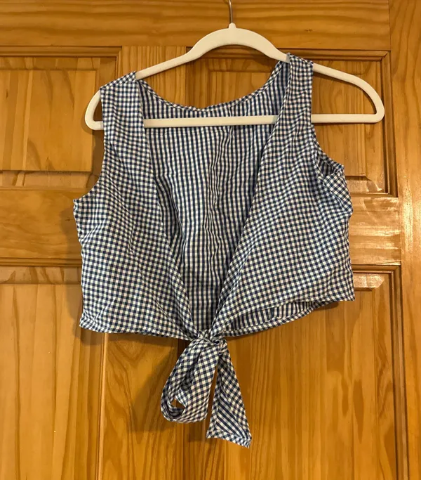 Open back top Blue - Image 2