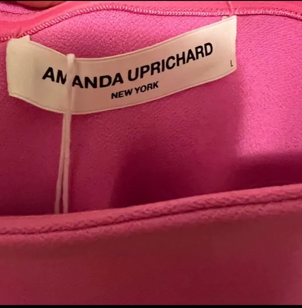 Amanda Uprichard Ronit Dress in Pink - Image 5