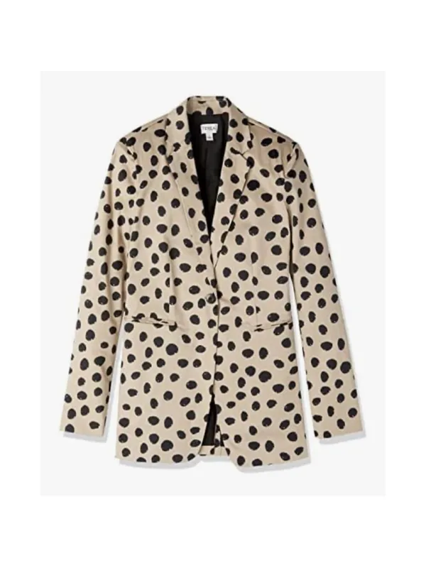 NEW TEREA Women's Catalina Blazer XL Tan - Image 8