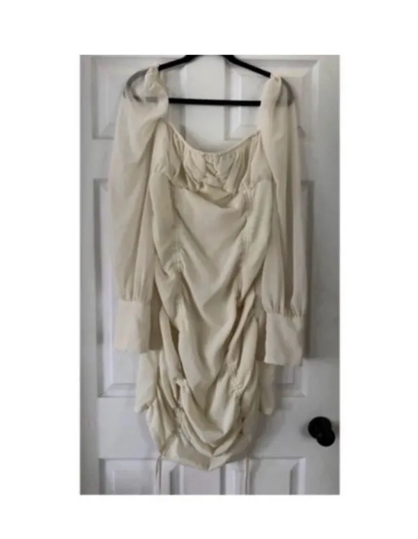 Pretty Little Thing Dress Mini White - Image 7