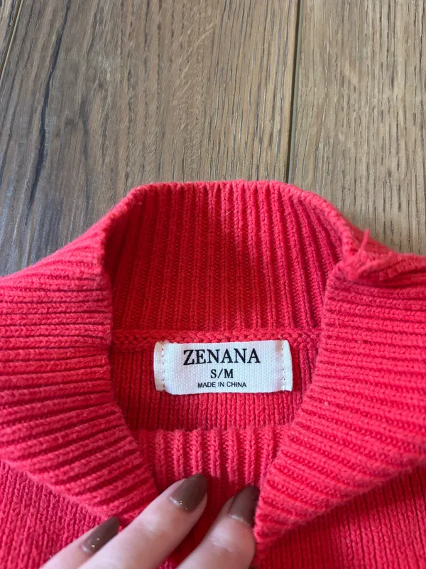 Cropped boutique sweater Red - Image 2