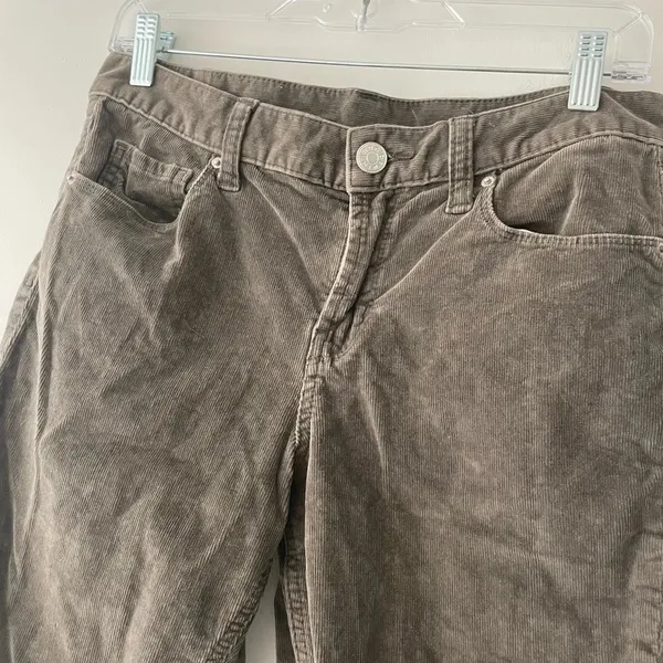 BDG (Urban Outfitters)‎ Corduroy Pants- Brown 25W Slim Boyfriend Low Rise - Image 2