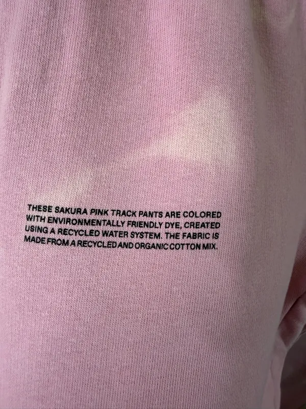 Pangaia Sakura Bumblegum Pink Jogger Sweatpants‎ Women’s Size XS - Image 4