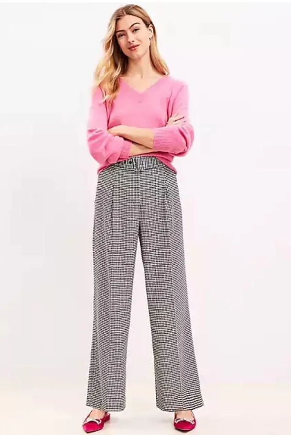 Loft Wide leg Trousers - Image 4