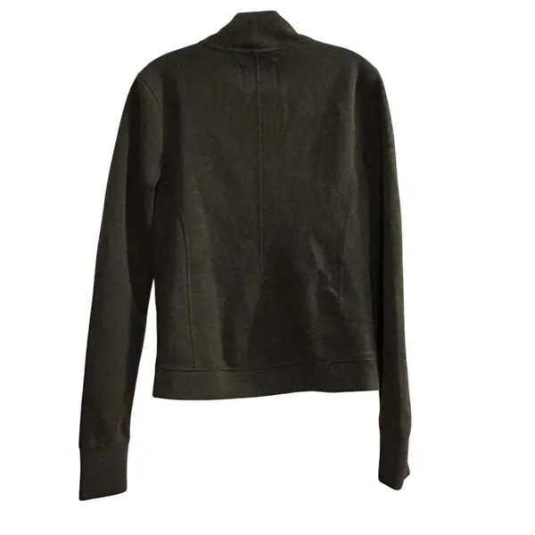 Victoria's Secret‎ Women's Green Mock Neck Full Zip Jacket Size S - Image 10