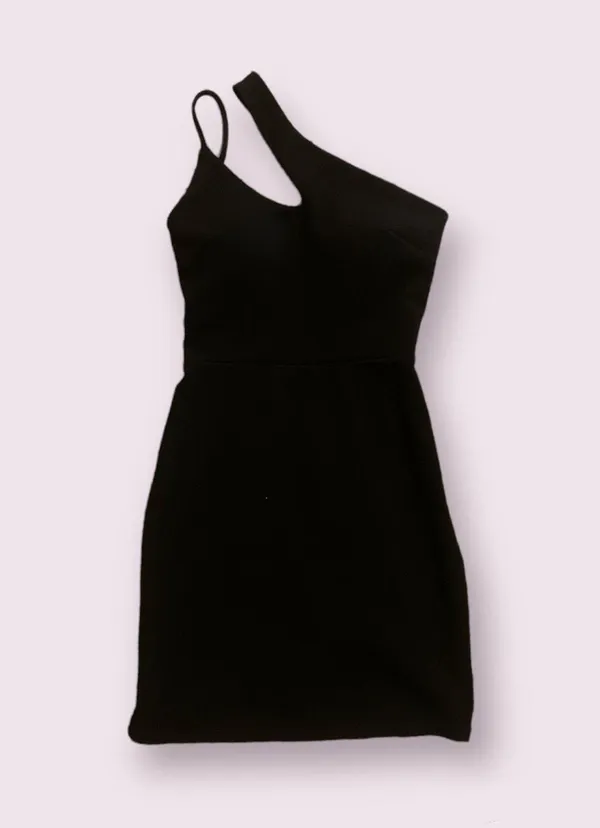 B Darlin Black Mini Dress - Image 2