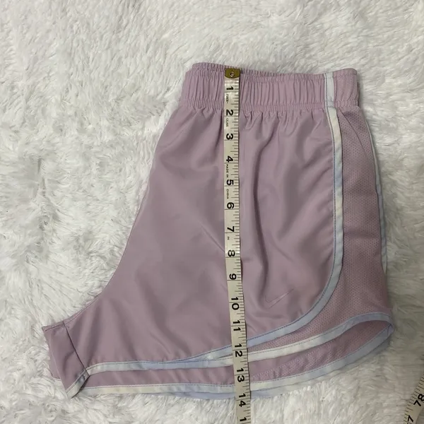 Nike Dri-Fit Women Purple Athletic Brief Lined Running Short Pants.Size-… - Image 5