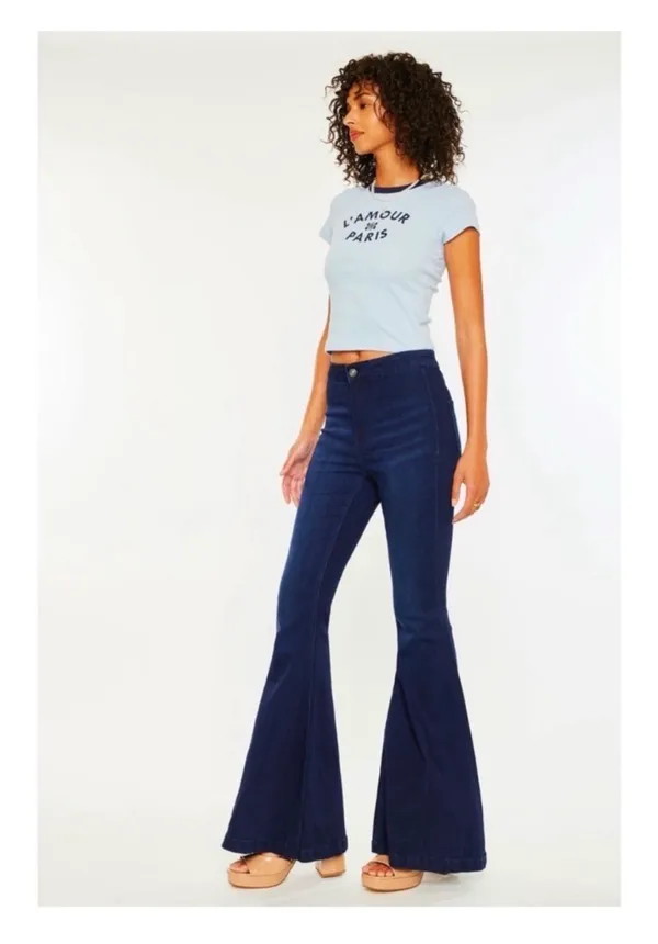 KanCan USA High-Rise Flare Jeans - Image 3