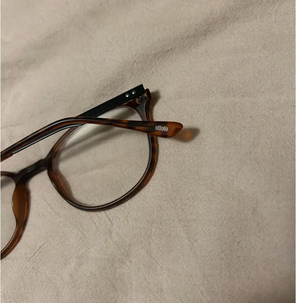 Tortoise Shell Eyeglasses Brown - Image 5