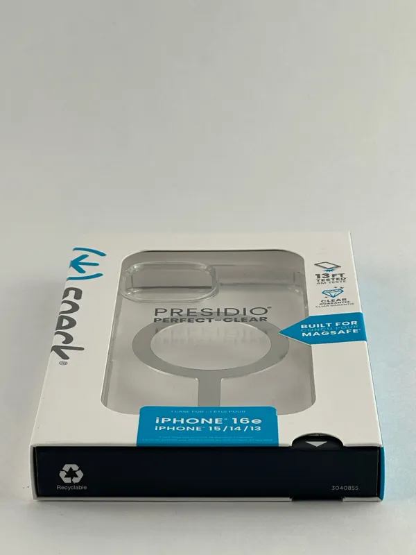 Speck Presidio Perfect-Clear iPhone 16e/15/14/13 MagSafe Case NWT MSRP: $55.00 - Image 3