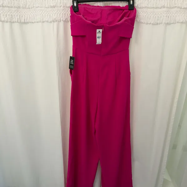 Hot Pink Express Jumpsuit - Image 3