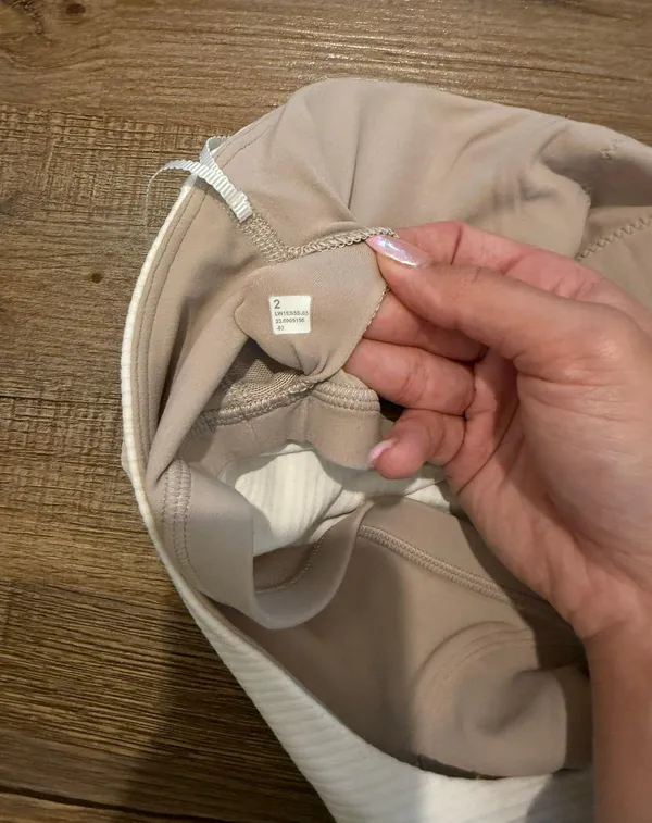 Lululemon Ribbed Asymmetrical Tank Top - Image 3
