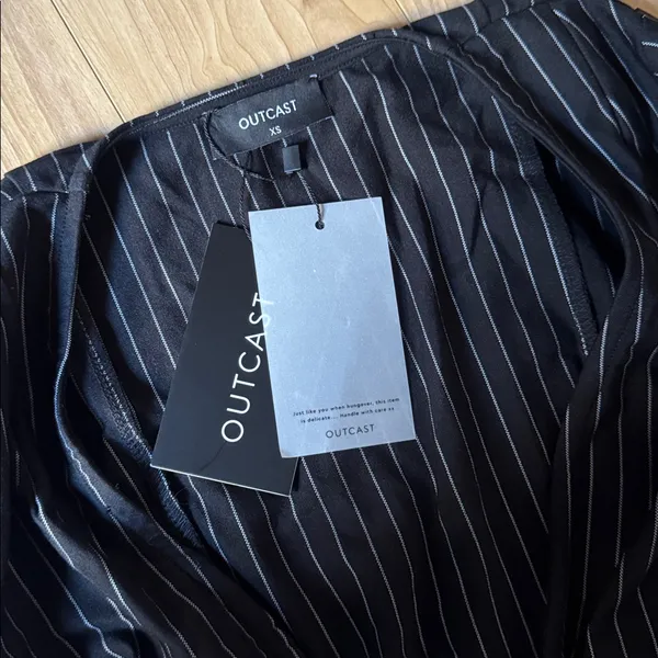 Adalina Mini Dress Pinstripe - Image 5
