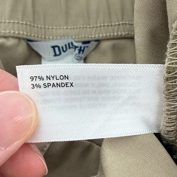 Duluth Dry on the Fly 10" Cargo Shorts Khaki Women 10 Hiking Outdoor Utility - Image 5