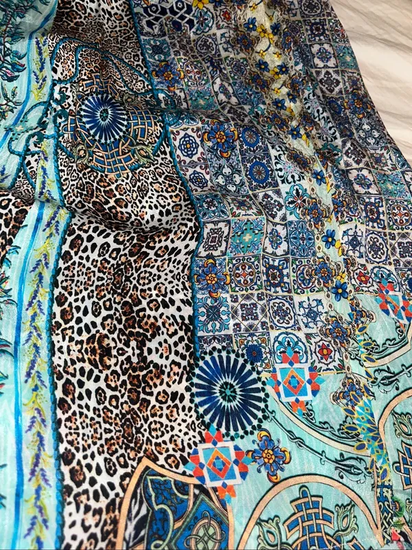 Rhea embellished resort-wear kaftan maxi dress Size S/M. - Image 10