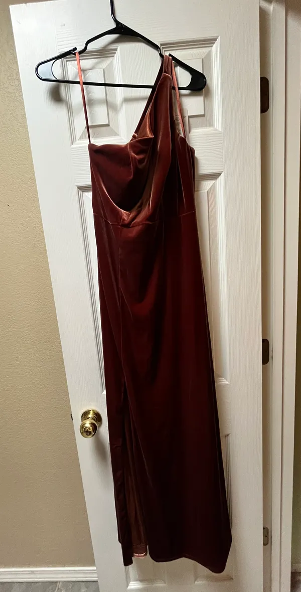 Revelry Dress Orange Size 4 - Image 3