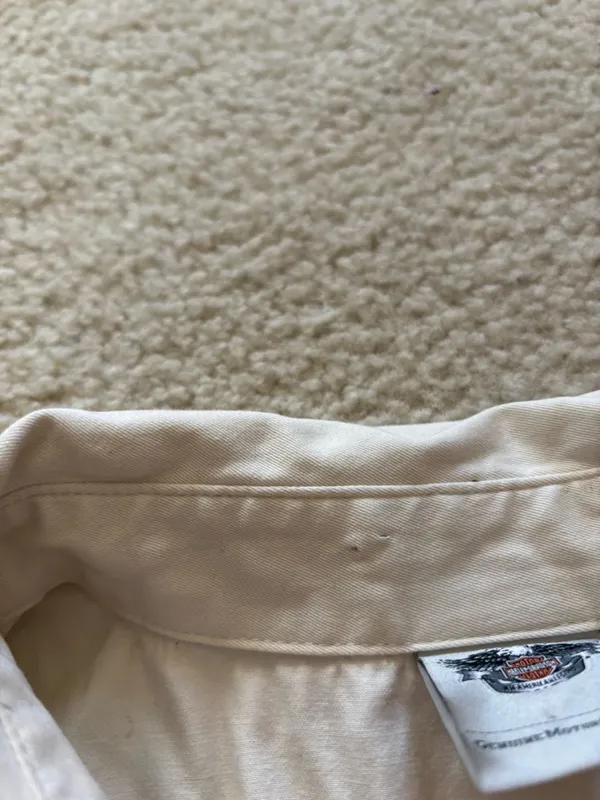 Y2K Harley-Davidson Cream Tank - Image 3
