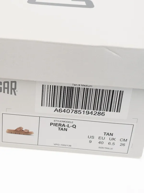 Cougar - Luxmotion Double Strap Slide‎ Sandals - Piera - Image 3
