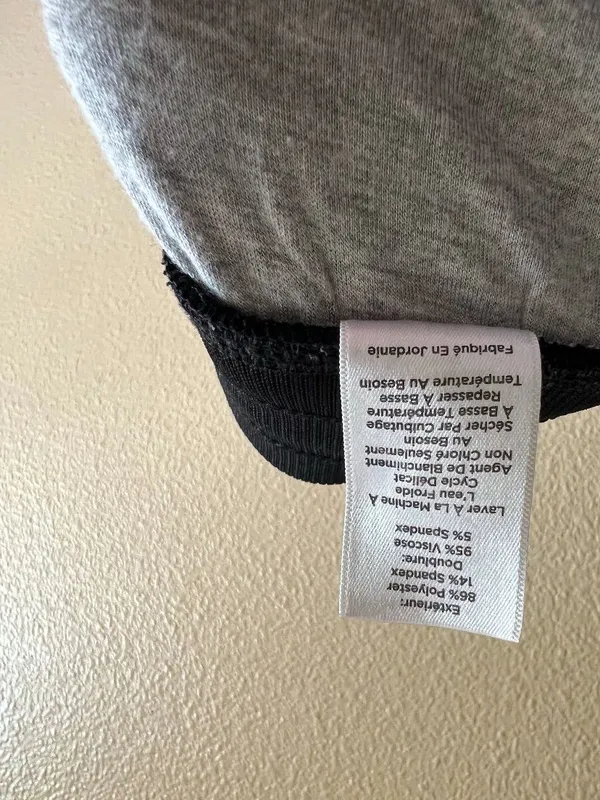 T by‎ Talbots Black Pull-On Pants with Ribbed Waistband Black size Small - Image 3