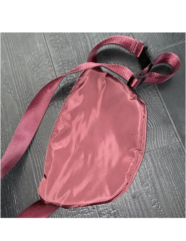 CALIA by Carrie Underwood Women's Sling Belt Bag Maroon Burgundy - Image 10