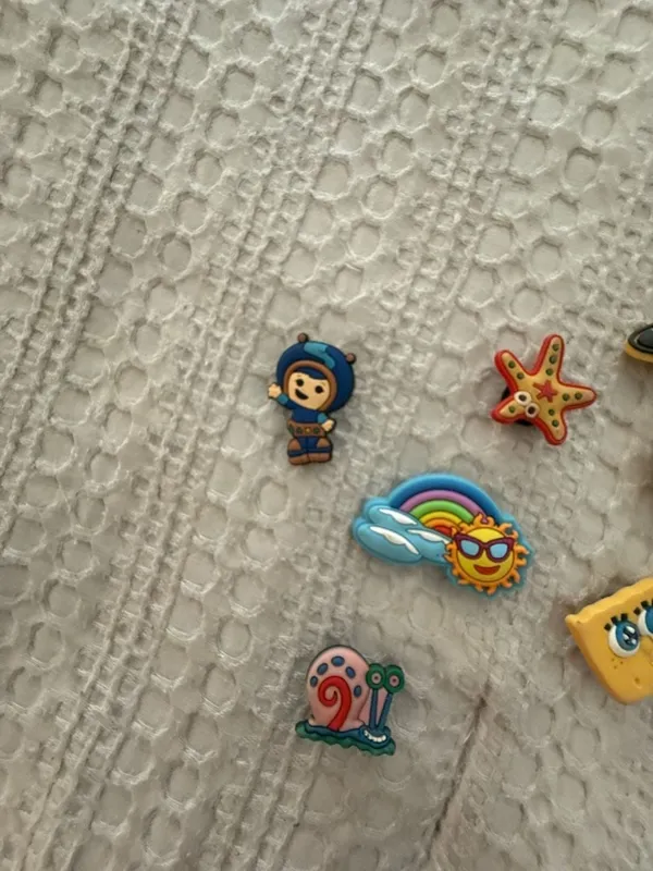 Crocs Assorted Mixed Cartoon and Character Croc Charms Shoe Charms Lot of 11 - Image 2