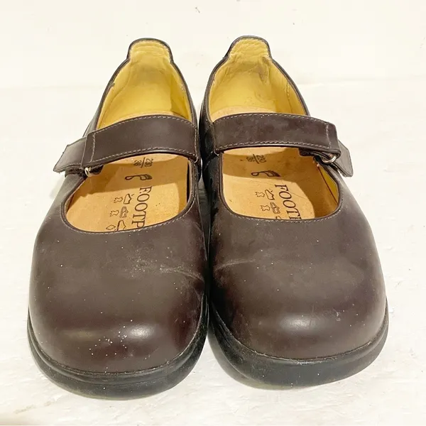 Birkenstock Footprints Size‎ 36 Annapolis Dark Brown Leather Shoe Babydoll - Image 2