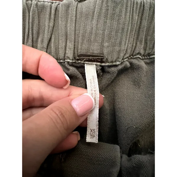 Free People Khaki Army Green Pants size XS - Image 4