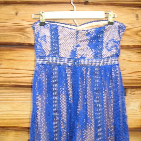 Lulu's Ryse the Label Lace Strapless Mini Dress - Image 9