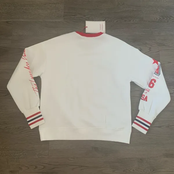 The Laundry Room Coca Cola American Downhill Ski Team Sweatshirt - Size XS - NWT - Image 5
