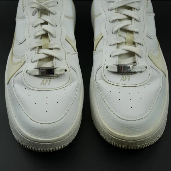 Nike AF1 PLT.AF.ORM Summit Triple White Sneaker DJ9946-100 Air Force 1 Women 9.5 - Image 8